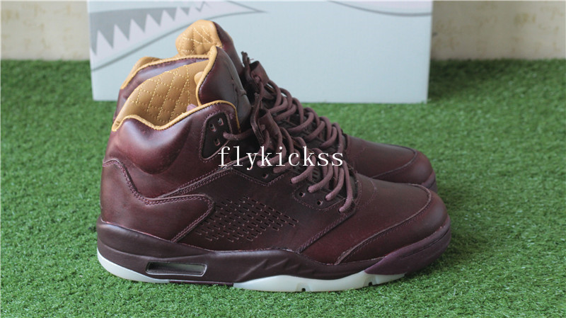 Air Jordan 5 PREM Burgundy Bordeaux